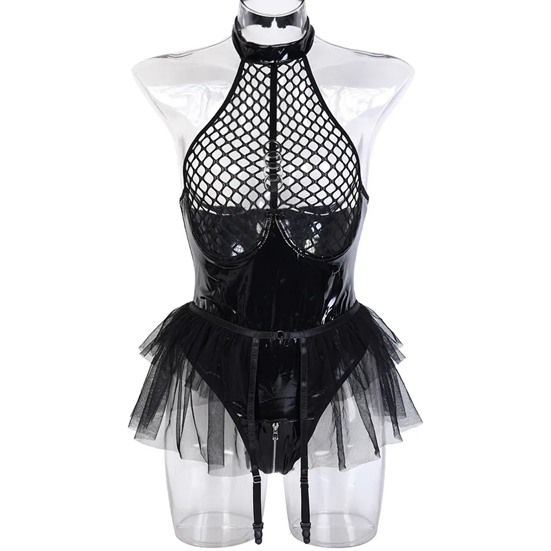 High-quality Women Hollow Out Hot Transparent Cut Sexy Body Mesh ...