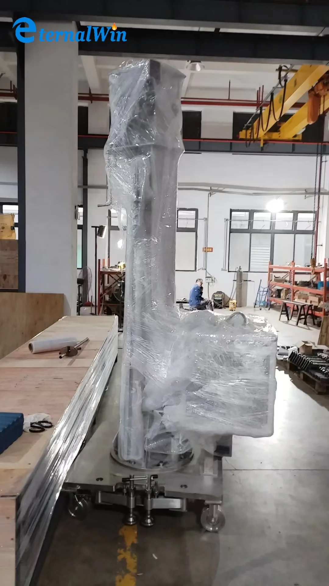 Vacuum Tube Lifter Loading Unloading Onto Pallet Box Cement Flour Bag ...