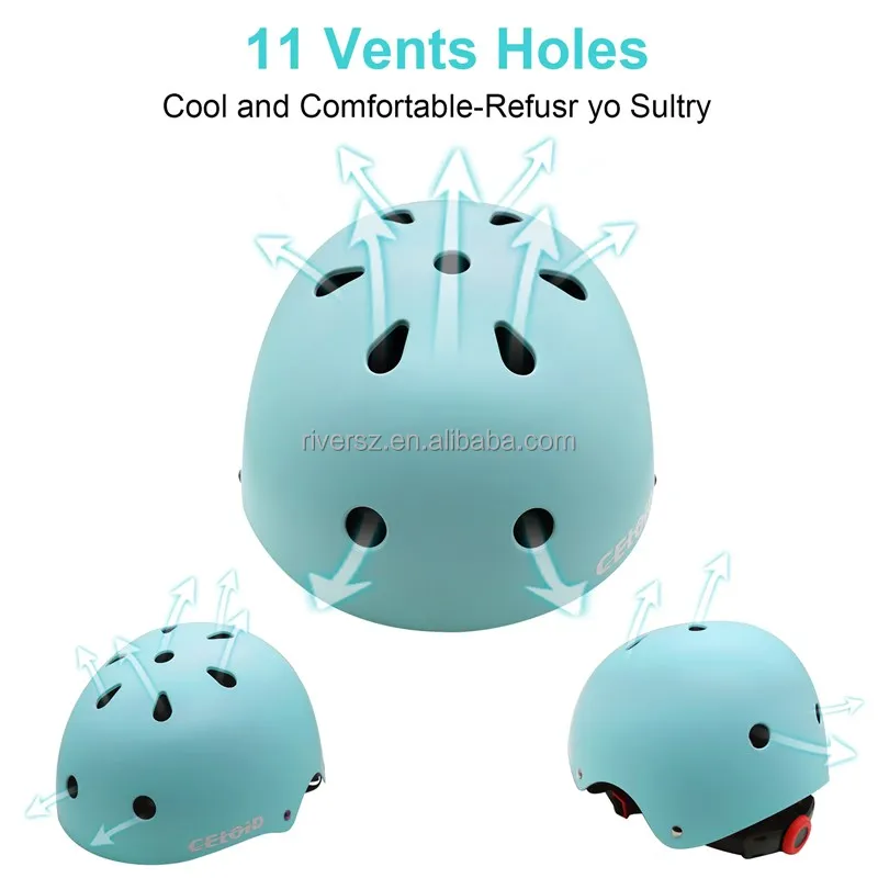 Popular Style Oem Ce Cpsc Skateboard Helmets Abs Materials Safety Child