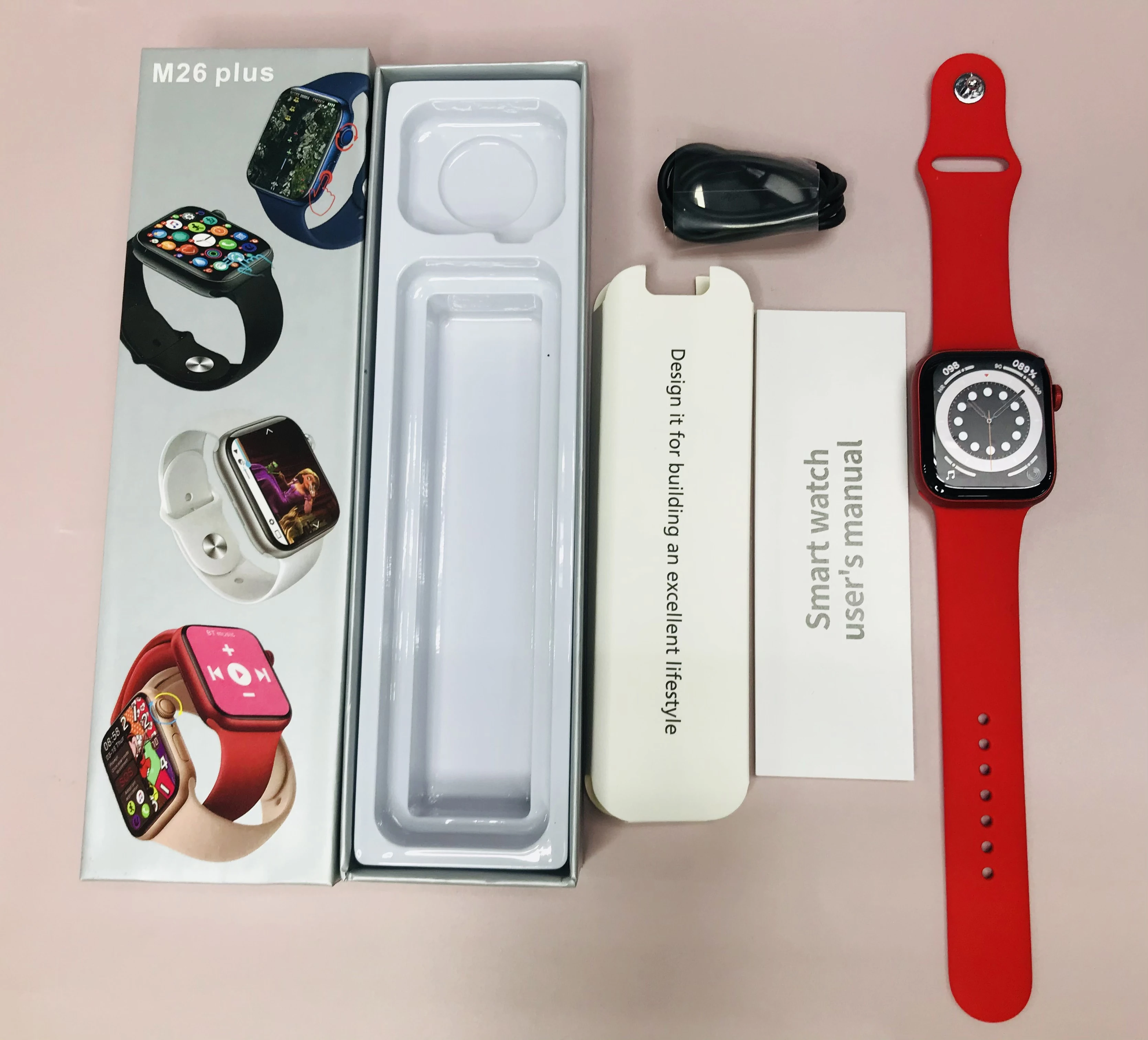 
 Часы reloj 7 M26plus M26 + смарт-часы с Bt пульсометром для звонков спортивные фитнес Смарт-часы с дисплеем наручные часы  