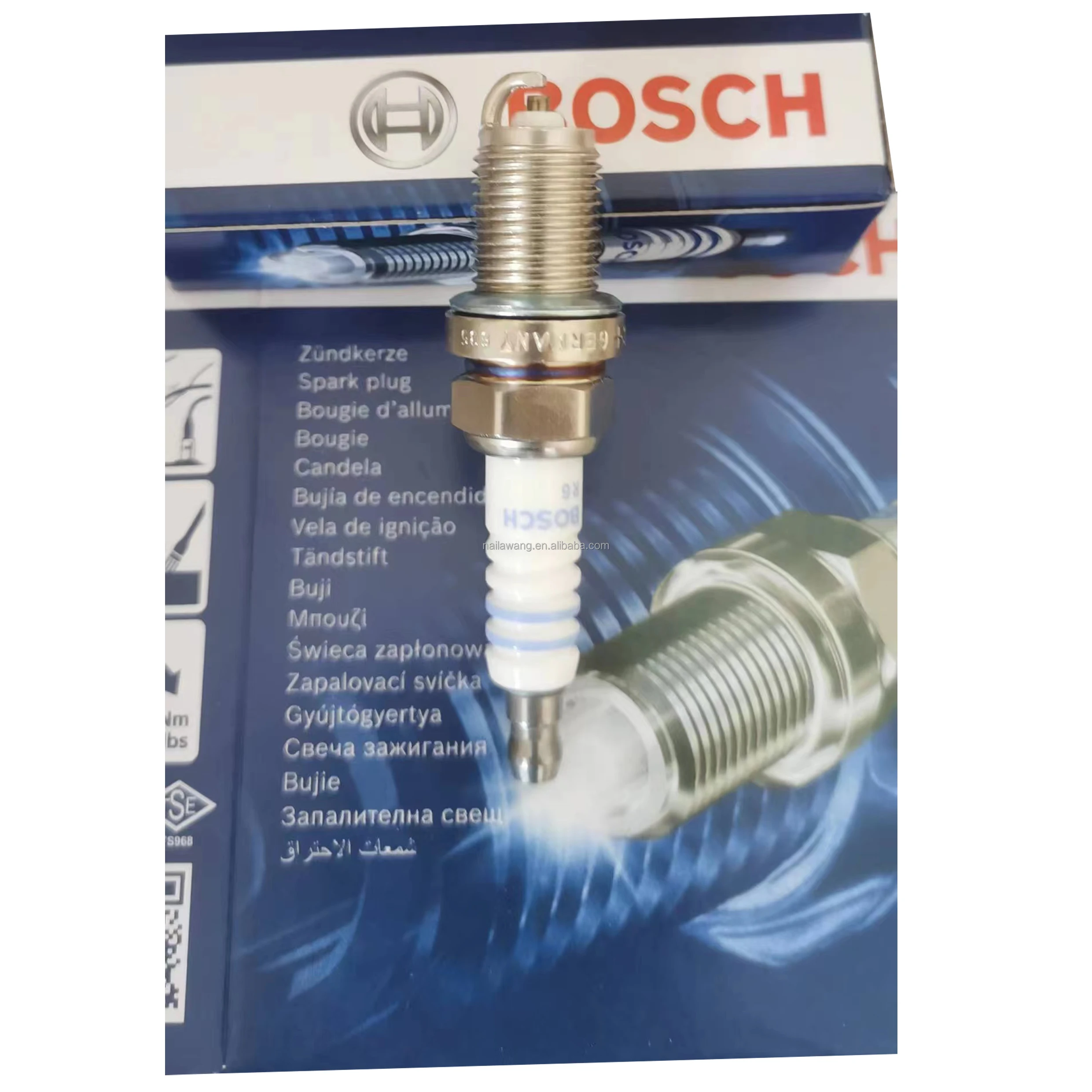 High Performance Auto Engine Parts Iridium Bujia Candles 0242235666 ...