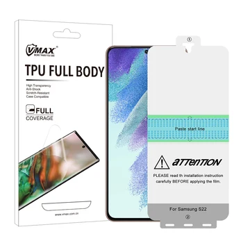 Full Cover 3D Ultra Screen Protector for Samsung for Galaxy S24/S23/S22  Plus Note 20/10/9/S20FE 5G E S 21 Not Glass Mobile