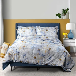 High Quality Cotton Digital Printing Quilt Cover Designers Bed Sheet King Size Sets Custom Fabric Bedsheet Bedding Set