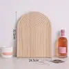 Madera de pino de forma ovalada (32,5*24,5*2cm)