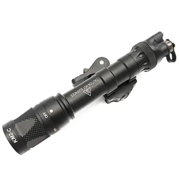 Metal Tactical Flashlight M622v IR Light White LED Light and IR Illuminator Fit 20mm Rail Weapon Scout Lights with Button