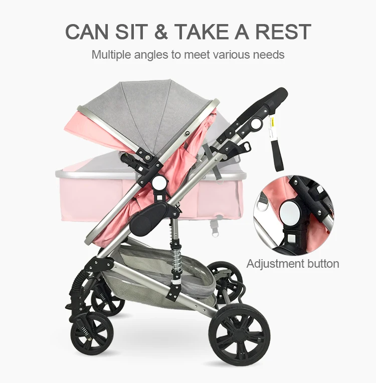 Wholesale Cheap Carrinho De Bebe 2 En 1 Poussette Carriage Kinderwagen ...