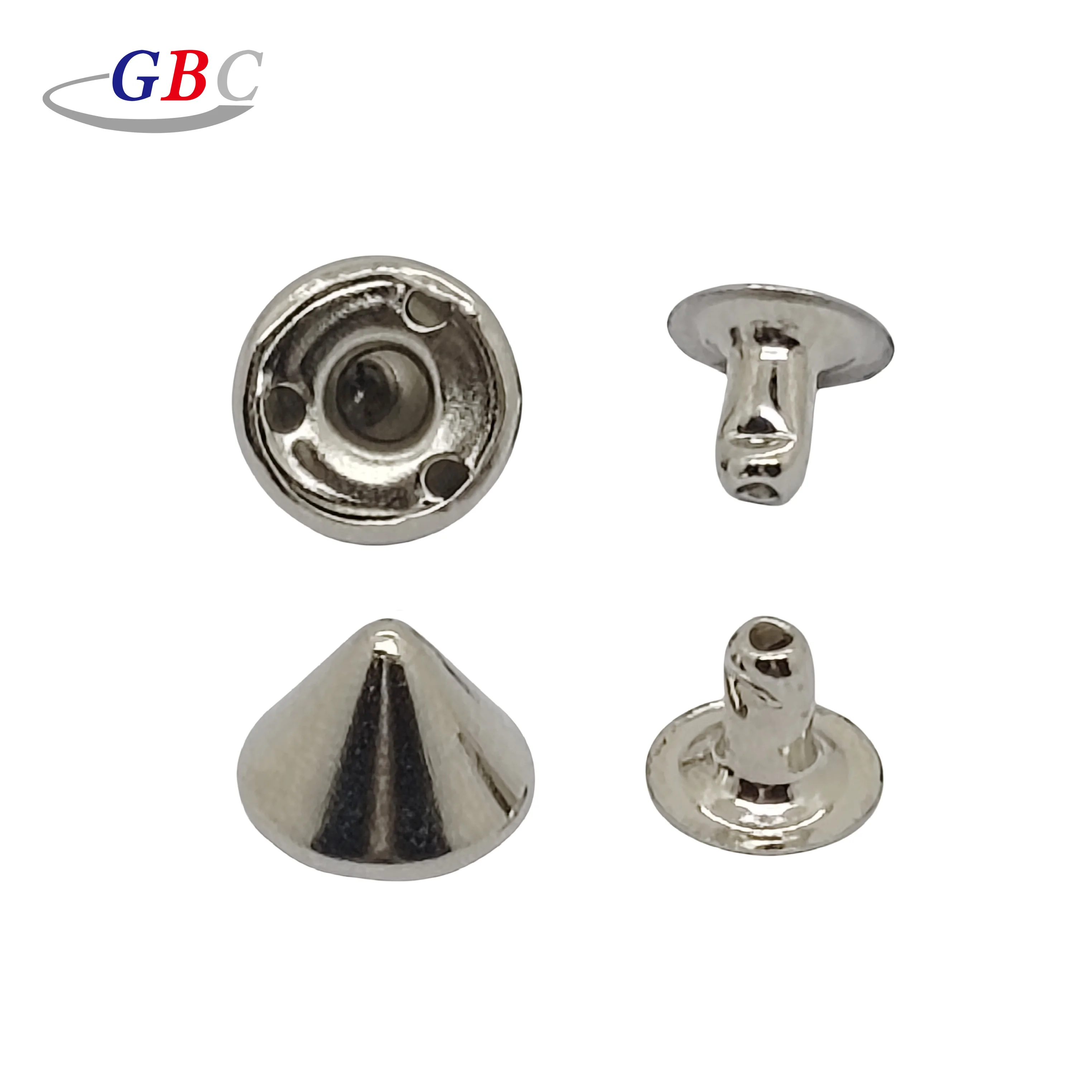 Металлические заклепки с заклепками