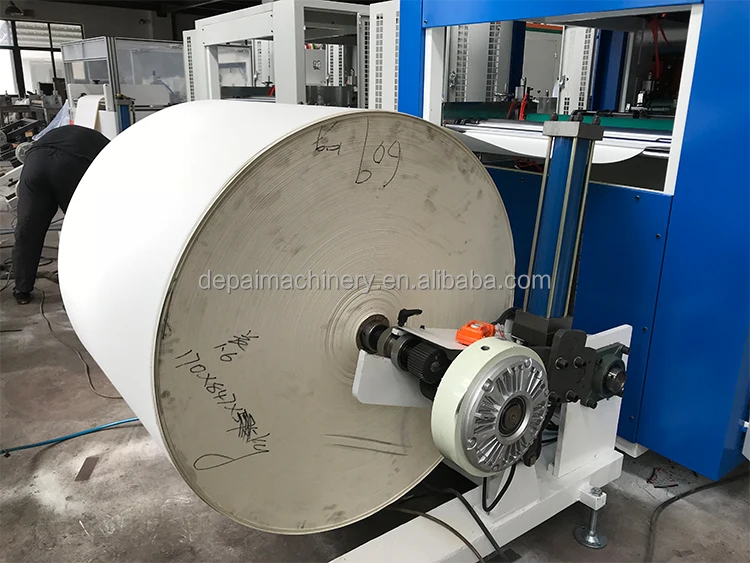 Automatic Cardboard Paper Roll Flat Bed Paper Cup Die Cutting Machine ...