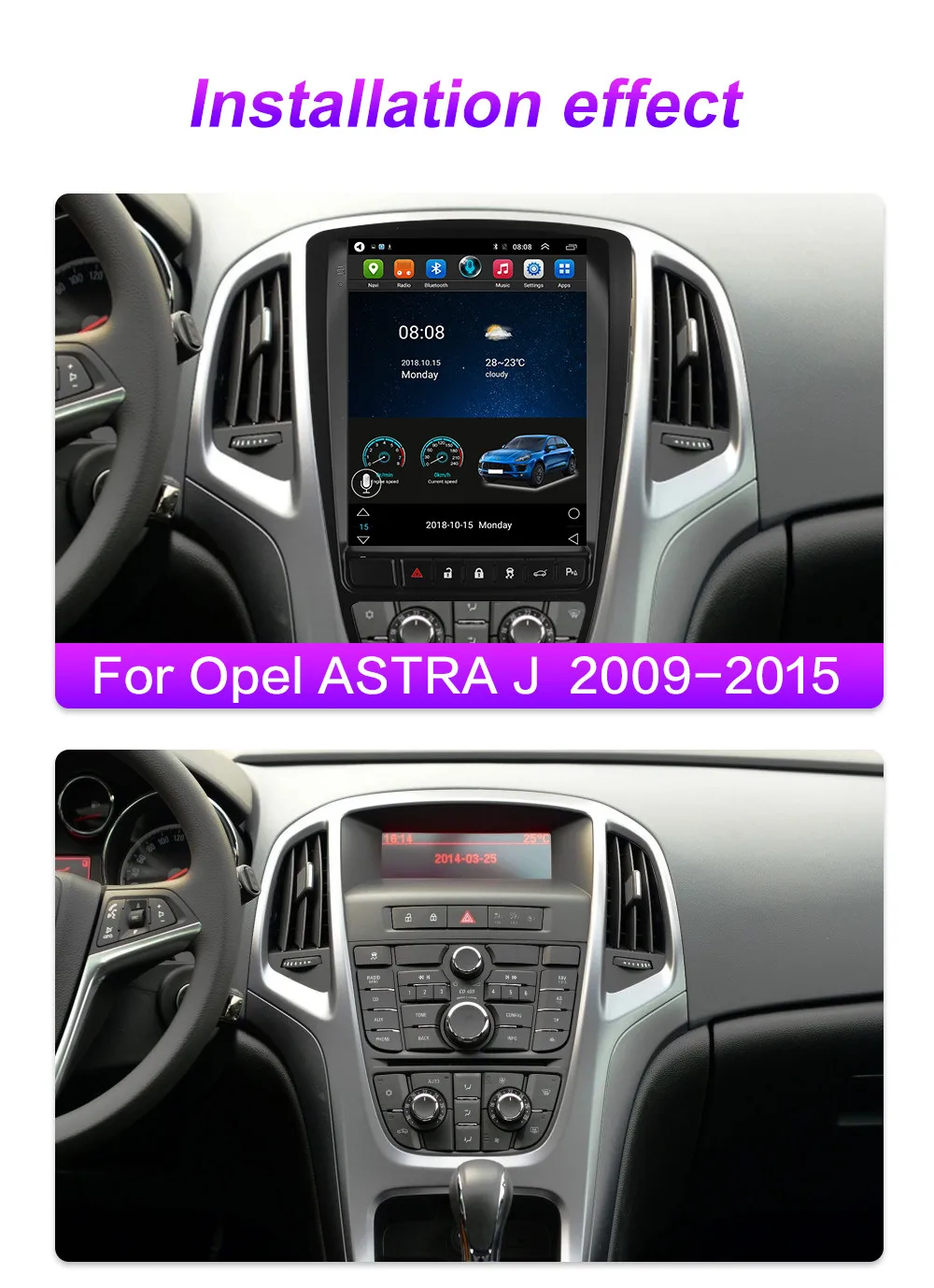 Omitted peak risk Car Radio For Buick Excelle Opel Astra J 2009-2014 Android Player Gps  Navigation Player Vertical Screen Car Eco - Buy Car Player For Opel,Car  Player For Opel Astra J 2009-2015,Car Stereo For