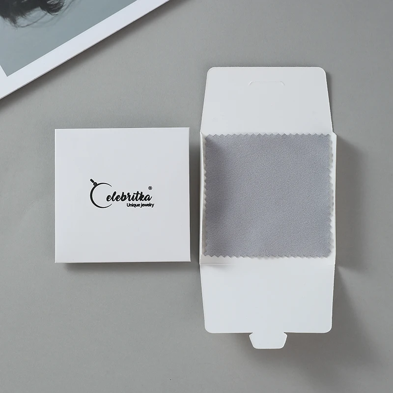 Wholesale Highquality Custom Logo Silver Polishing Cloth Microfiber