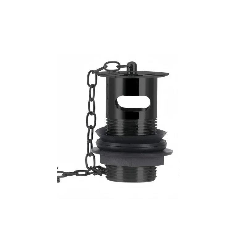 Basin Waste with Brass Plug