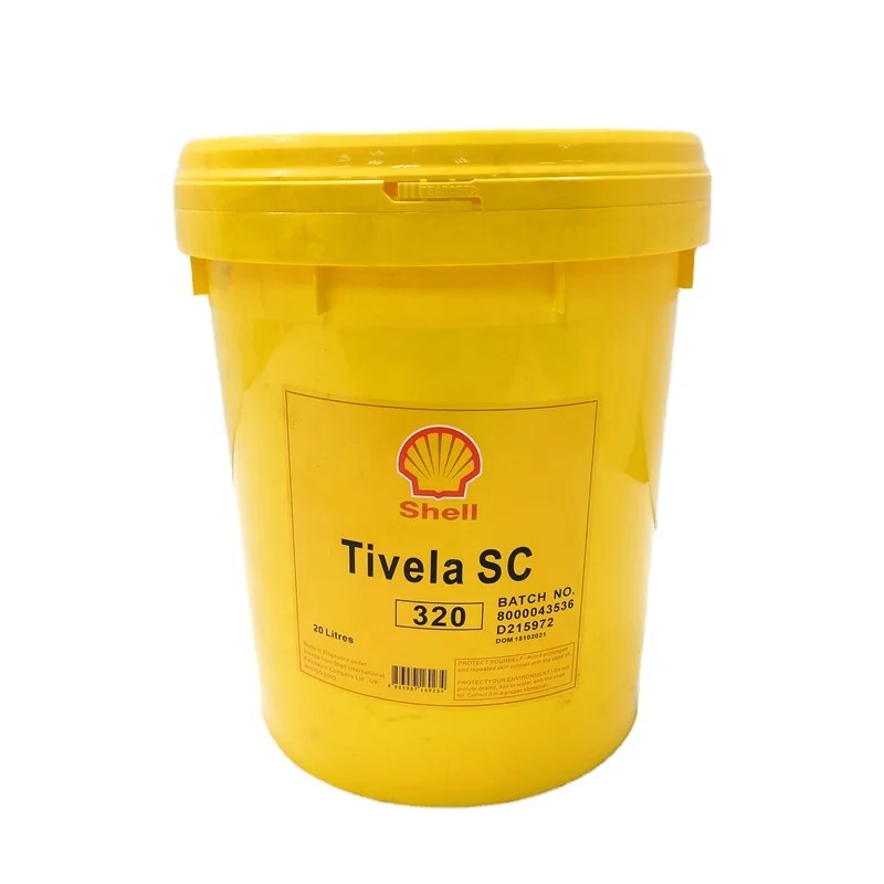 Shell Tivela SC 320 Synthetic Gear Oil 20L for Heavy Duty Industrial ...