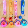 Wide rope-bell-donut-mixed colors
