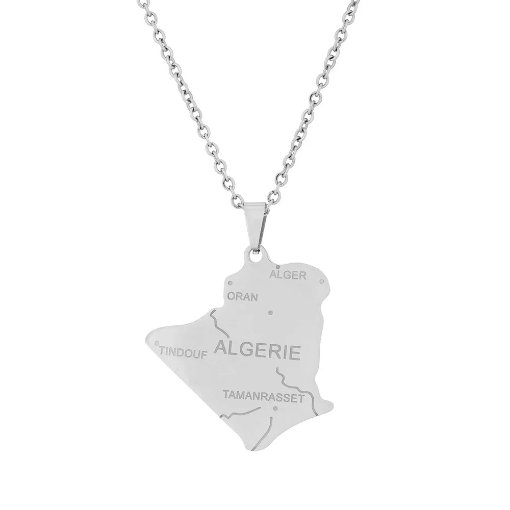 Map Necklace