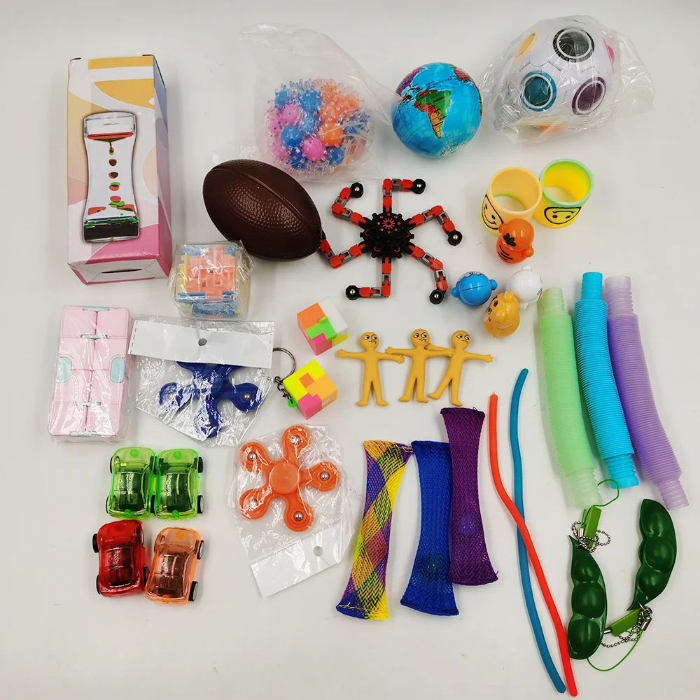 2025年トレンド商品 FTZ プラスチック製フィジェットポップチューブ