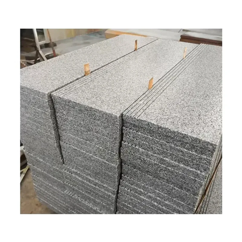 Cost Effective G603 Grey Granite Stone Tiles Natural Light Stairs for Outdoor for Granite Countertops Project