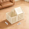 Parque infantil blanco Playhouse 5 con colchoneta
