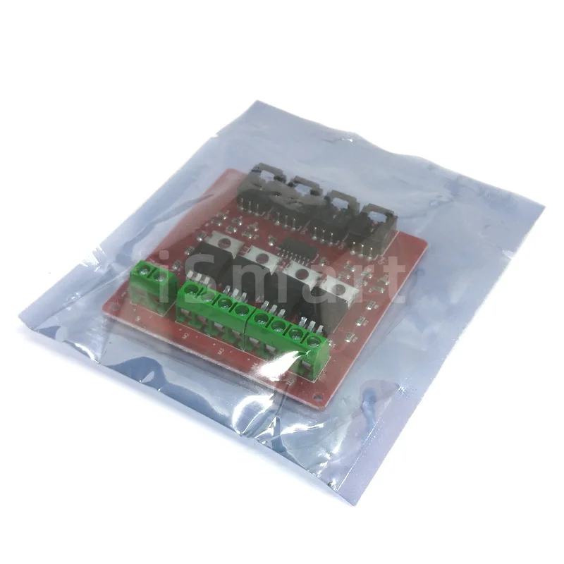MODULO A MOSFET Irf540 4 Canali Driver Per Motore Led Scheda Irf540N MODULO A MOSFET Irf540 4 Canali Driver Per Motore Led Scheda Irf540N