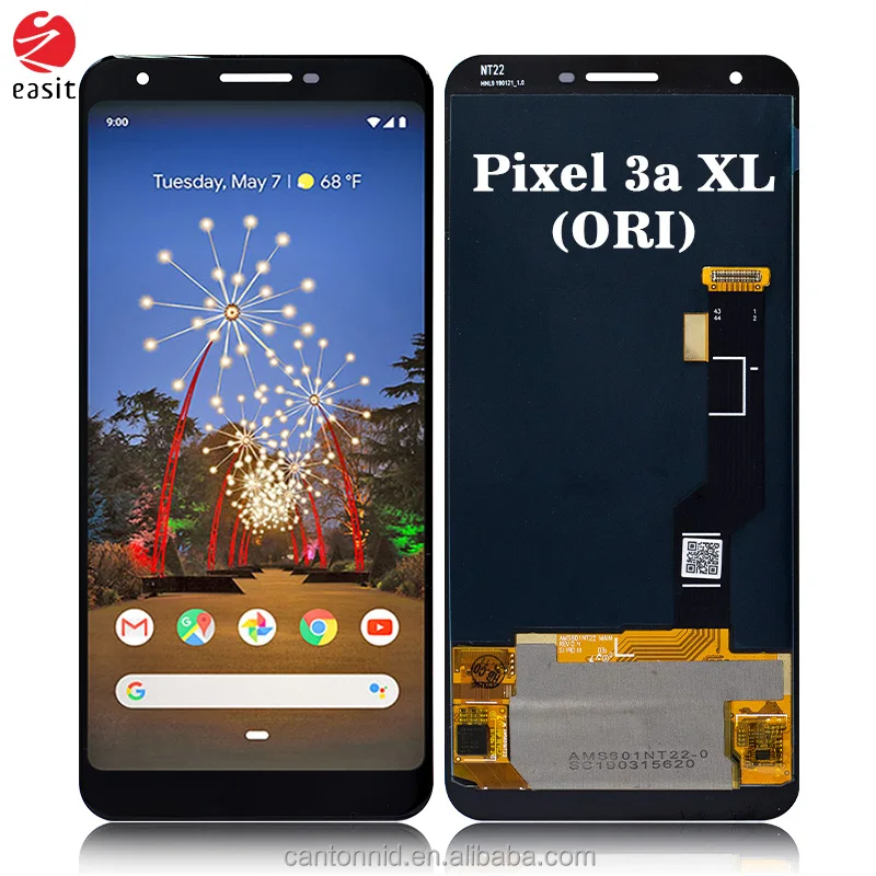Écran LCD Complet Noir Pour Google Pixel 3a – Sans Châssis – Neuf