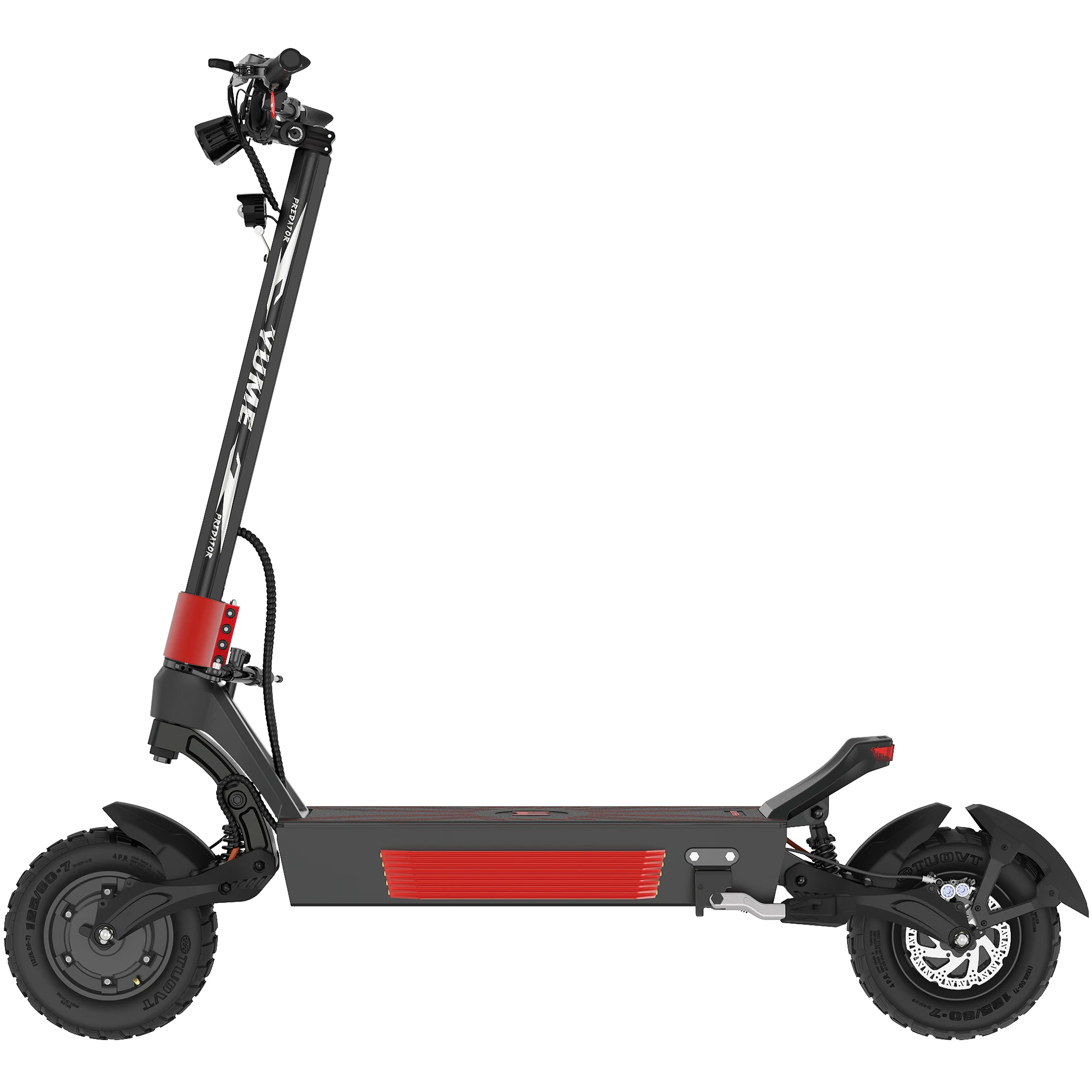 For YUME Predator Electric Scooter Long Range 100 Miles Per Charge for UL Tested 2-Wheel Folding Design Dropshipping Supported