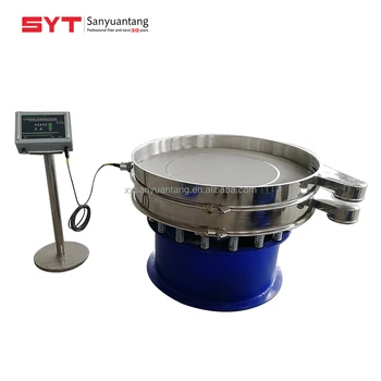 Stainless Steel Ultrasonic Vibro Screen Sifter Vibrating Sieve Sieving Machine For Talcum Tea Metal Powder Food Particle