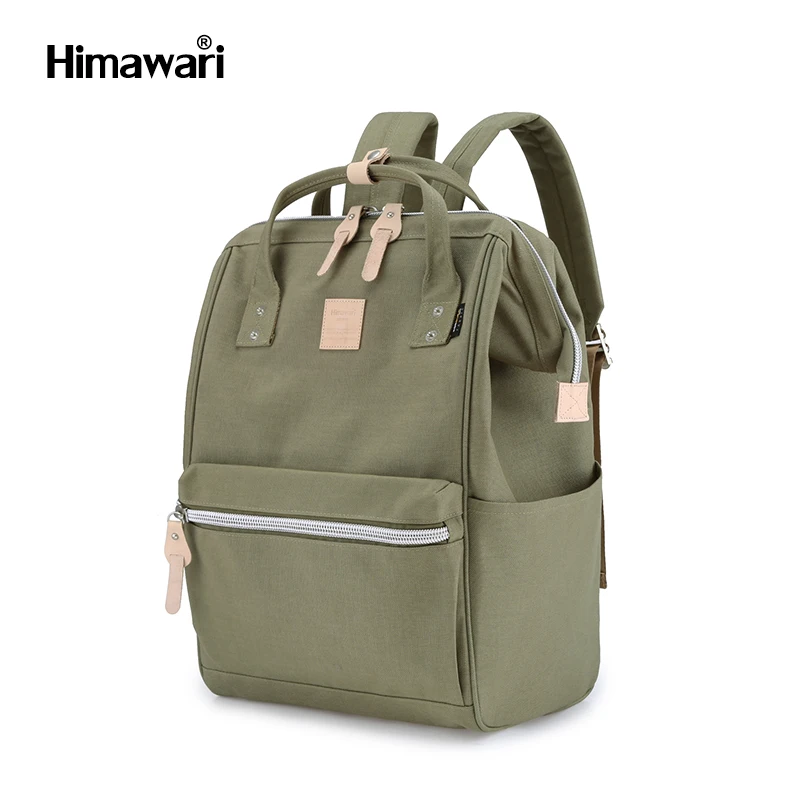 Himawari 2024 Large Capacity Waterproof Laptop Mochila 1882 Mocha