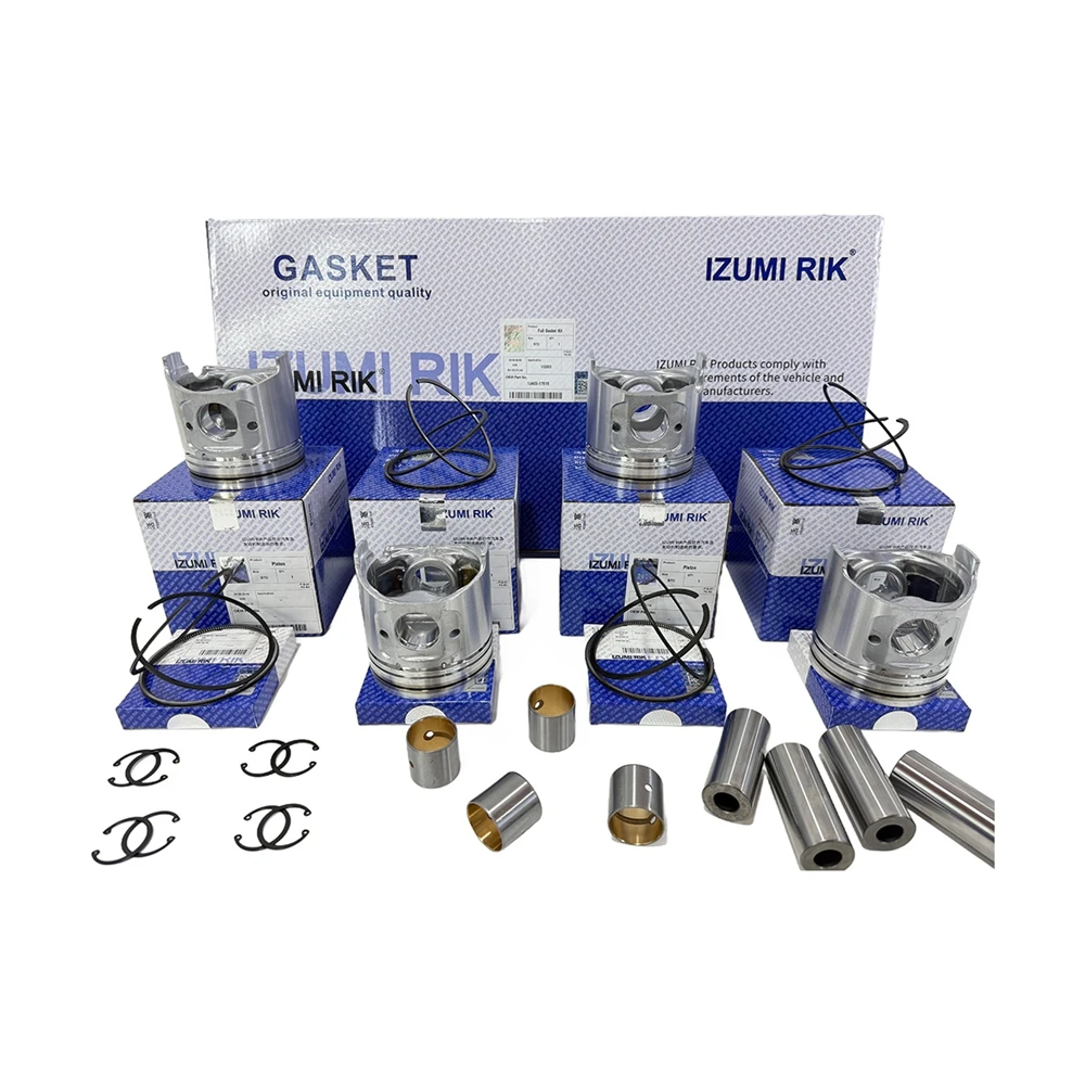 IZUMI RIK for Caterpillar 3114 3204 3304 Piston & Piston Ring Set China Manufacturer Engine Parts