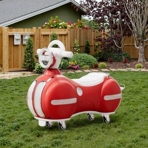 Hot Selling Newborn Walking New Peanut Shaped Children's Toy Car Low Price Kids Ride on Car