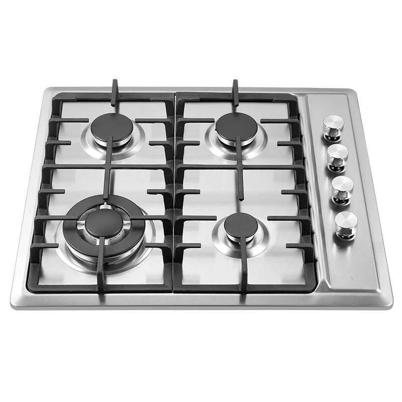 Latest Design Stainless Steel Four Head Gas Stove Built In Gas Hobs ...