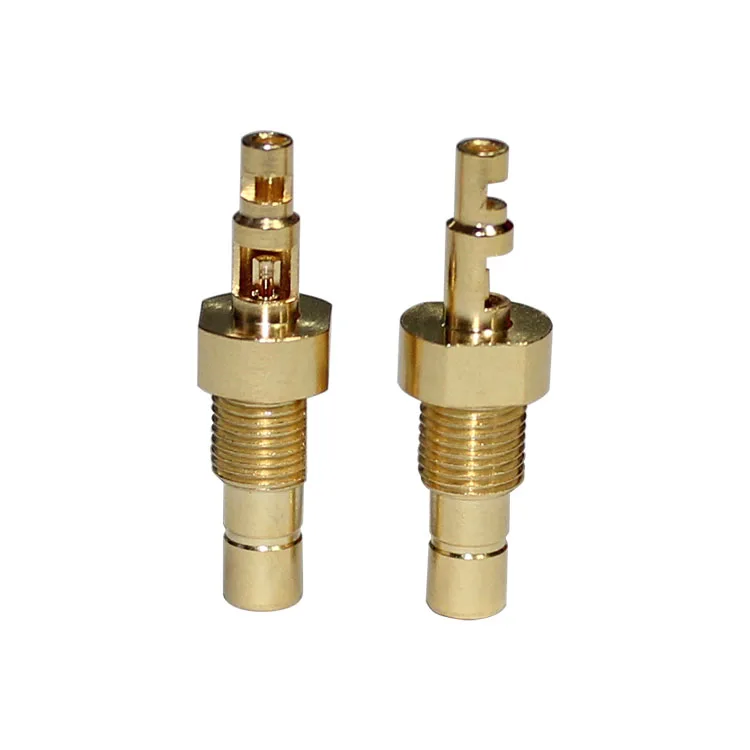 High Quality High Strength SMB-J1.13 RF Connector Brass Male SMB Connector for RG1.13 Cable