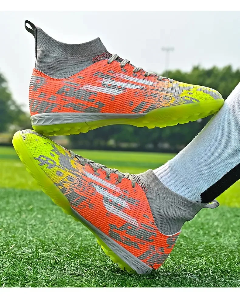 Popular Promotional High Quality Impact Resistance Soccer Shoes For Men