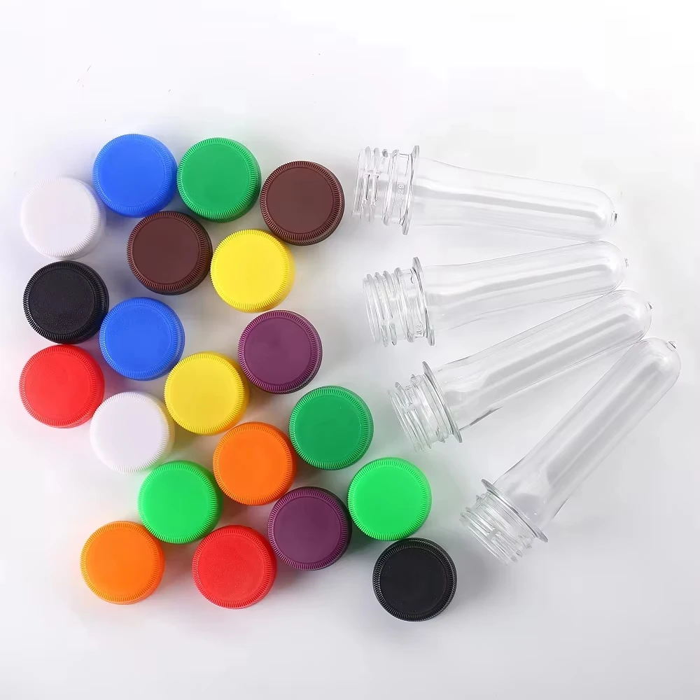 Wholesale Price Cheap 28mm Plastic Durable Customizable Multi-Color Carbonated Beverage Bottle Cap Plastic Bottle Cap