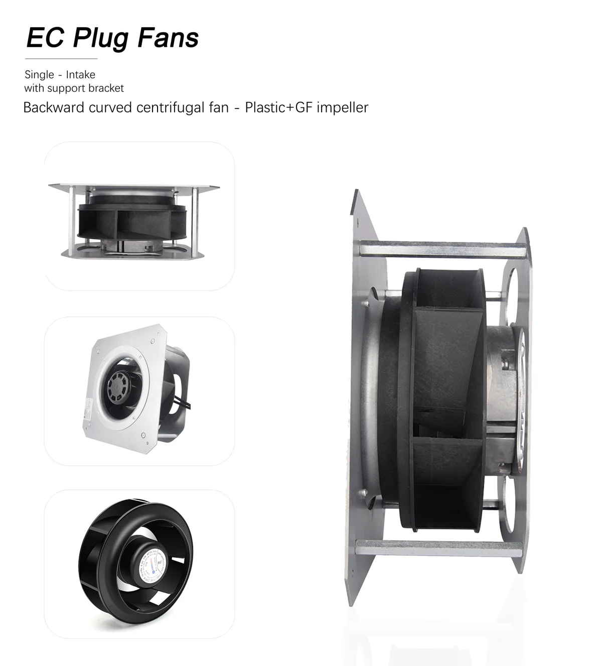 Curved Centrifugal Fan, LONGWELL, 250mm, 310mm - detail 16