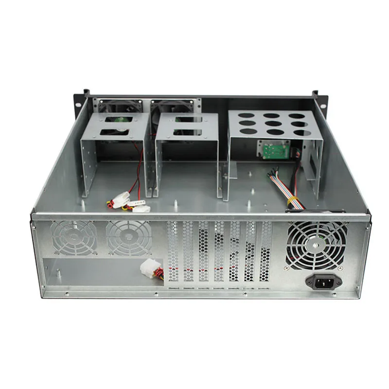 ATX Industrial Computer 3u Server case 450mm Depth with 7 Pcie Server Chassis 3u