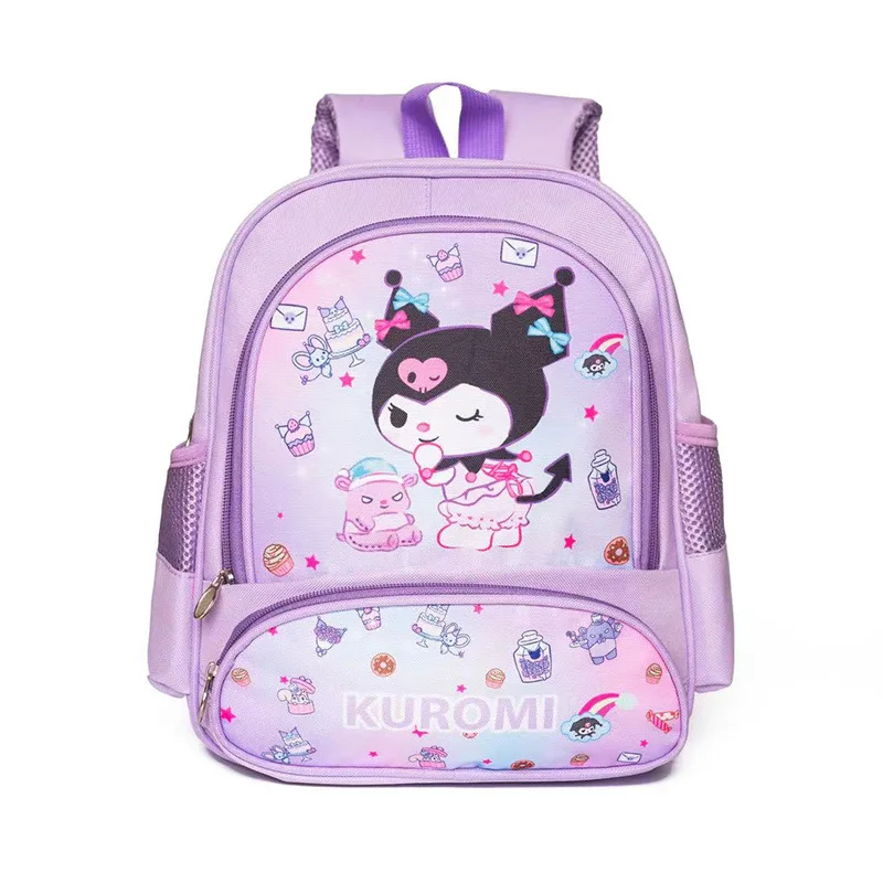 Sanrioes Cinnamoroll Kuromi Cute Kid Backpack Anime Kawaii My Melody ...