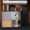 High-end ceramic cup set