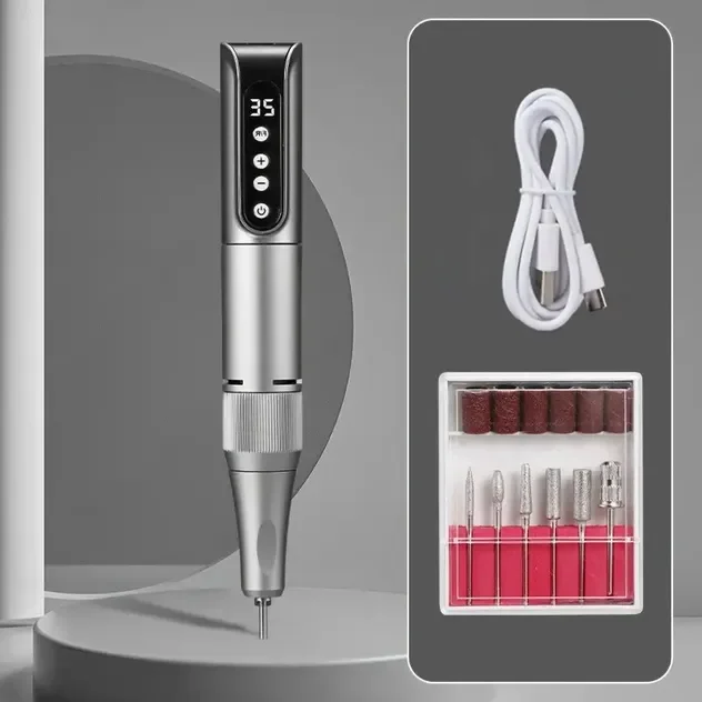 Duofu Professional High Power Gel Remover Pen Electric Nail Drill for Salon-Grade