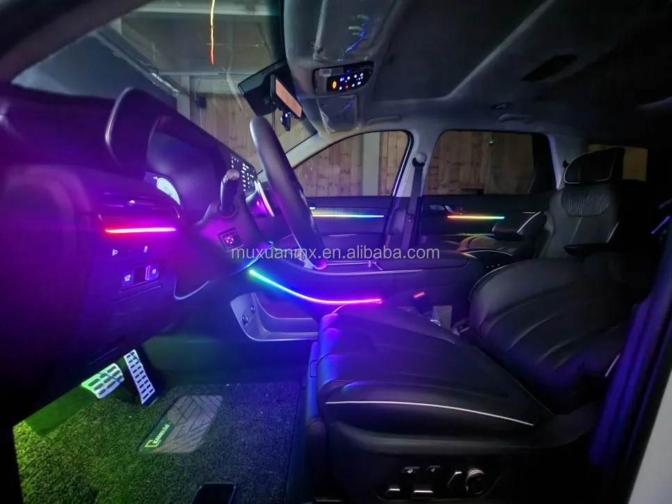 22 In 1 Symphony Ambient Light Car Interior Led Acrylic Guide Fiber