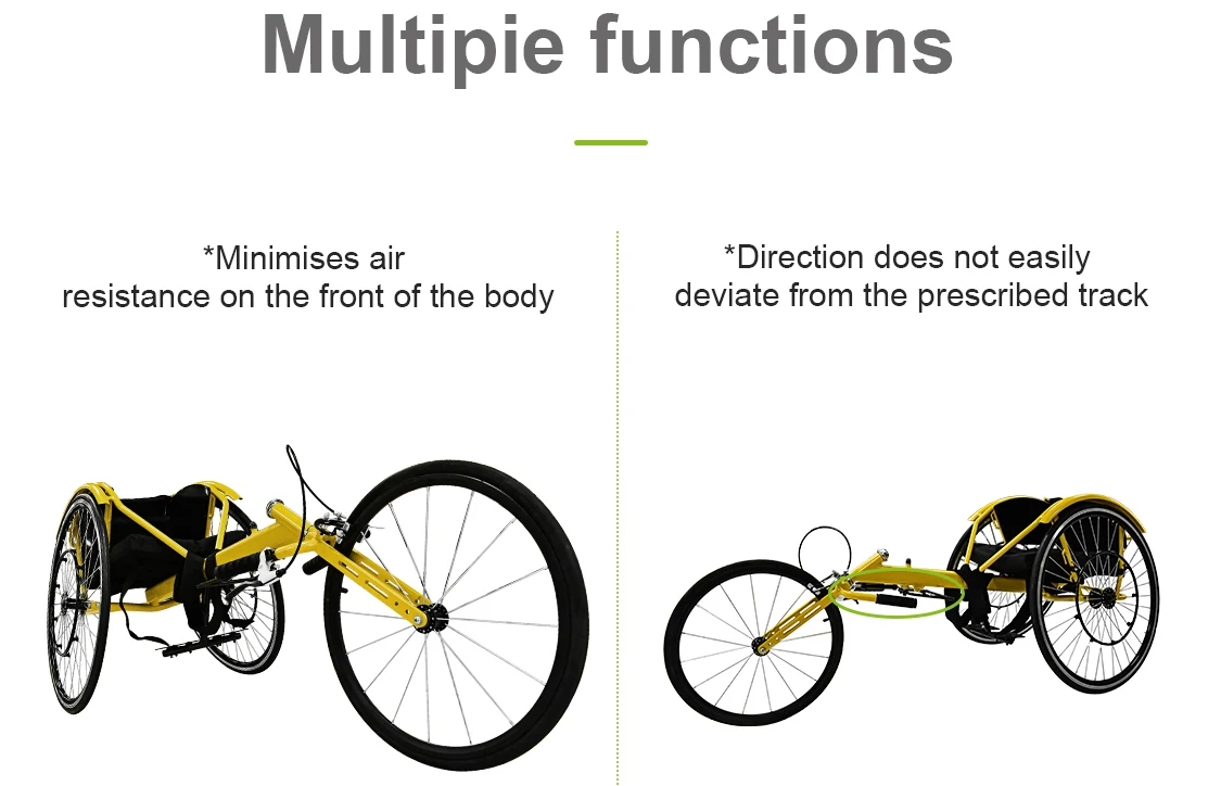 Racing Wheelchair for Lower Limb Paralysis - CE Certified