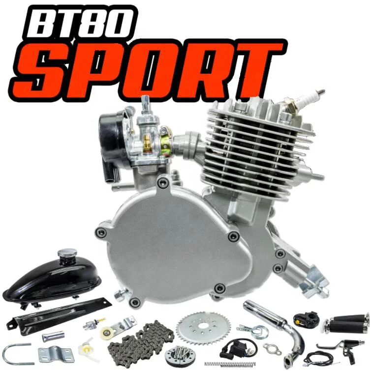 ZEDA-BT80 Engine Set - 80cc/100cc Gas Powered Bike Motor