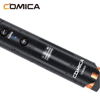 Professional shotgun Mic 2.4g Condenser Microphone Wireless Recording Wireless Recording Mic for Camera Smartphone Computer detail image