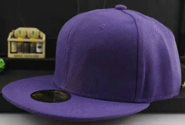 Embroidered Printing Sports Caps Custom Logo Flat Bill Plain Hip Hop 6 Panel Snapback Hat Gorras Casquette Vierge En Gros Gorras
