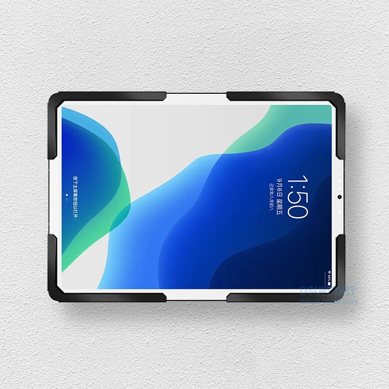 Universal Height Adjustable Anti Theft Kiosk Tablet Stand Tablet Floor