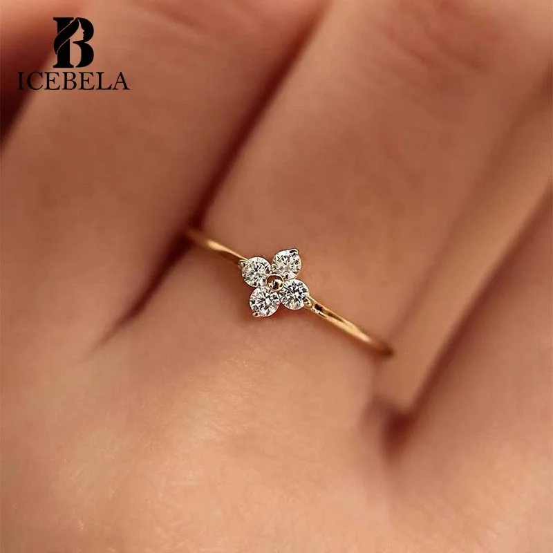 Zircon Ring Korean Engagement Ring Finger Wholesale Fashion Fine