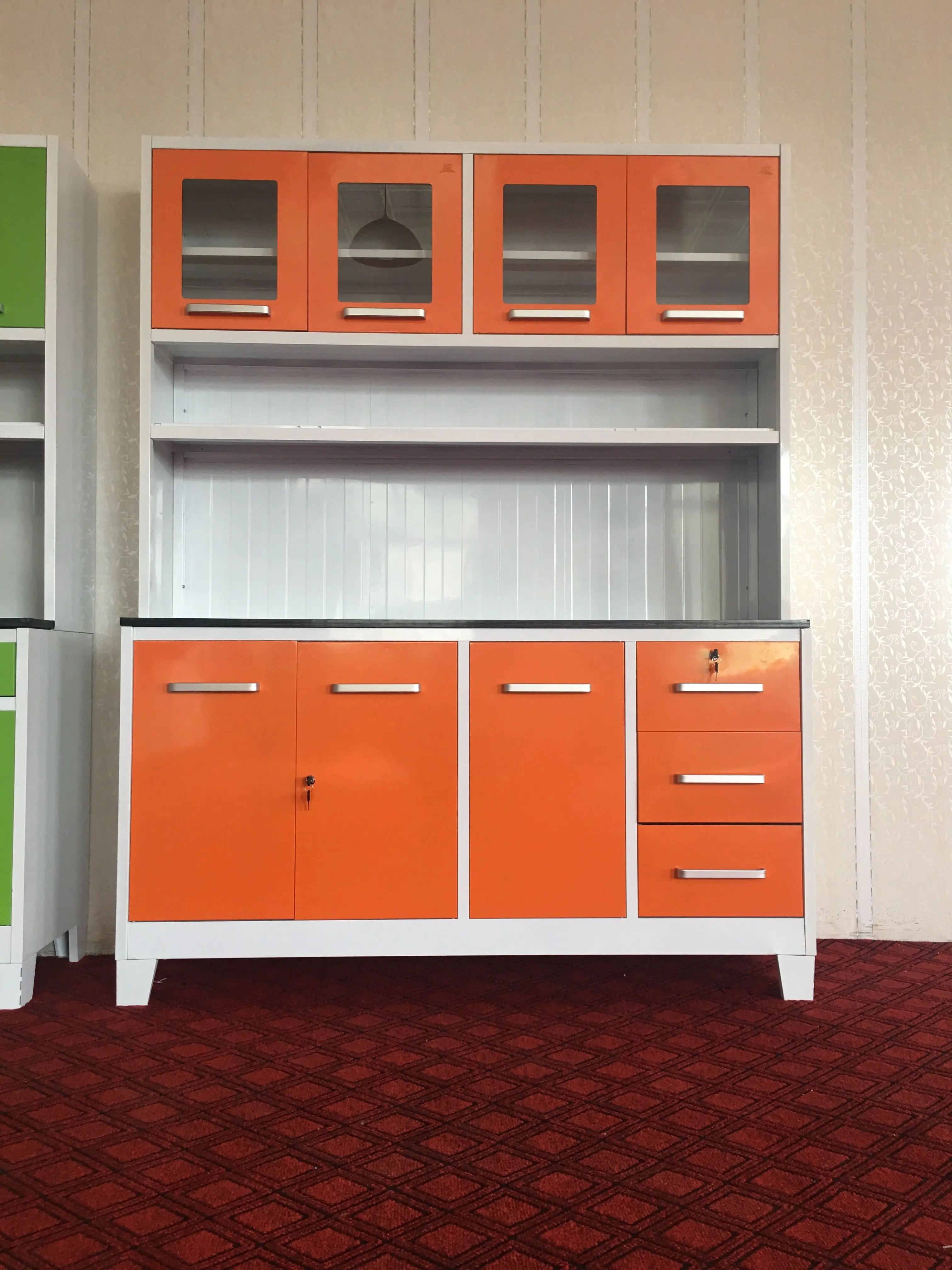 Best Design Steel Kitchen Cabinet Modular Combine Kitchen Cupboard ...