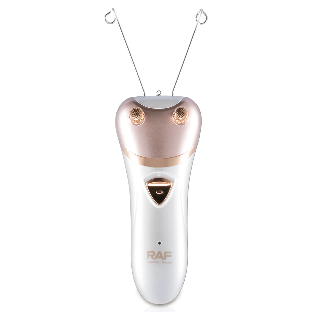 RAF Physical Hair Remover Device Intelligent Operation Safe Performance Smooth Skin Suitable Home Use Travel Friendly