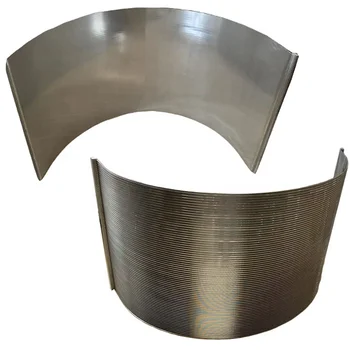 V Wire Filter Screen Wedge Wire Static Sieve Bend Screen For pulp fiber separation