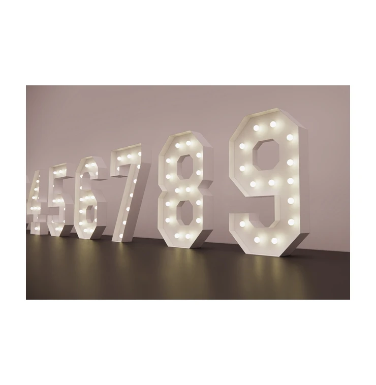 3ft letter lights