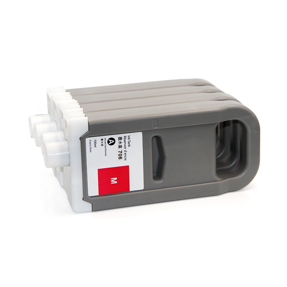 Ocbestjet 700ML PFI 706 PFI706 Compatible Ink Cartridge Full With