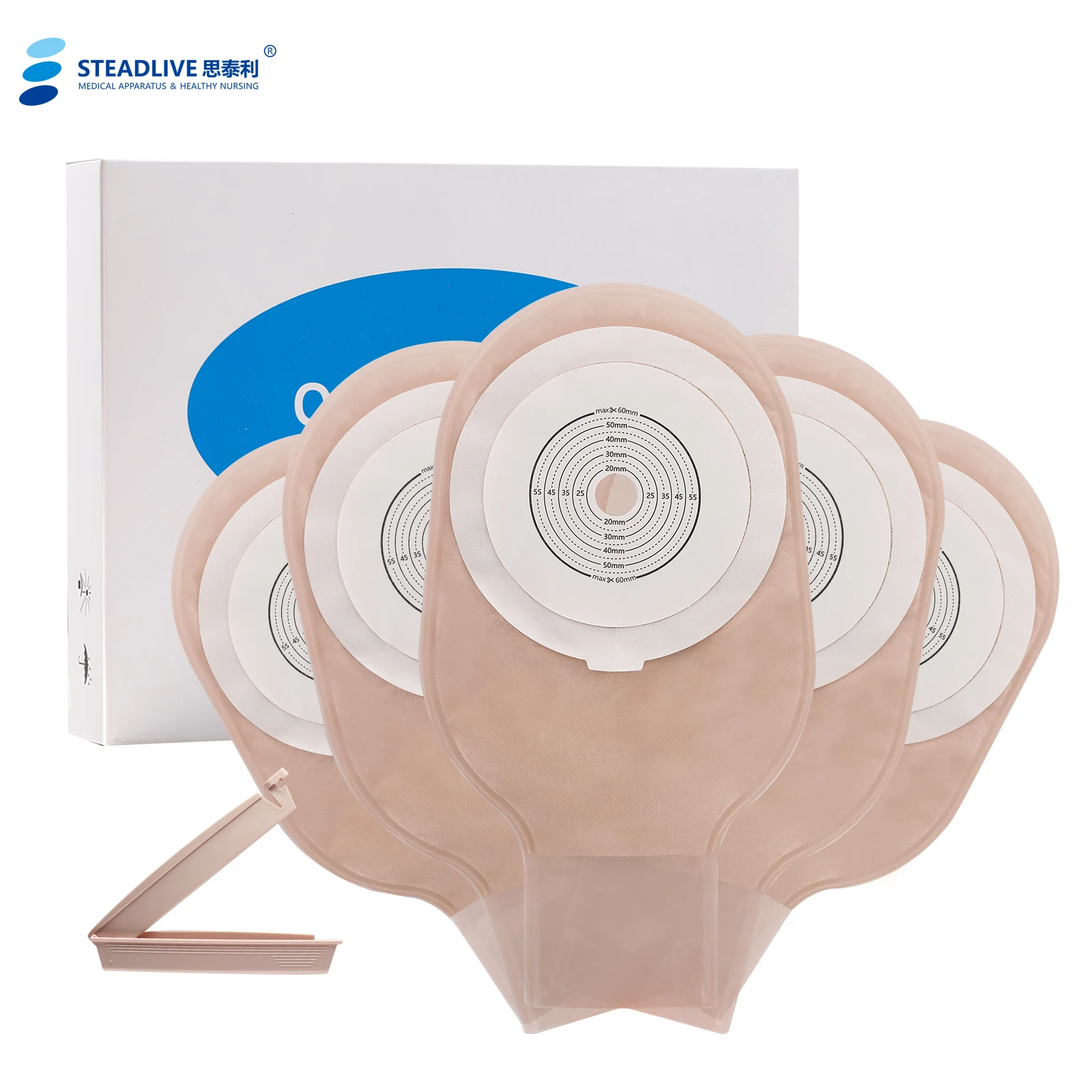 Steadlive One Piece Colostomy Bag Drainable With 60mm Size Buy Adhesive Free Colostomy Bags
